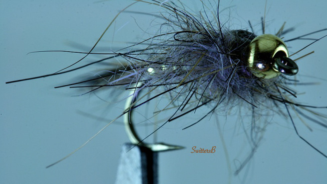 Hare's Ear-nymph-fly tying-fly pattern-macro-photography-SwittersB